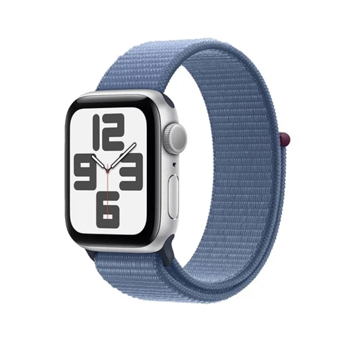 Умные часы Apple Watch SE 2 (2024) GPS 40mm Silver Aluminium Case with Blue Cloud Sport Loop Band - (MXEE3)